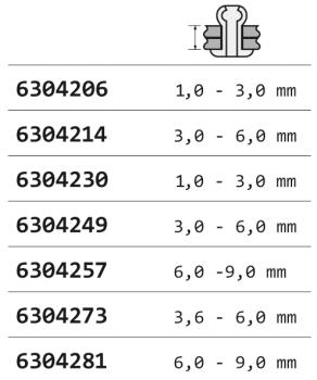 Preview: Aluminium-Blindnieten 5x12mm Gesipa 50 Stück