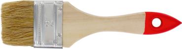 Lackierpinsel 25mm,Naturborste Holzgriff lackiert vorne