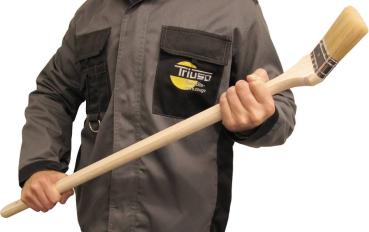 Preview: Fassadenpinsel Mixborsten hell 70% Tops, 9.Stärke, 80 mm