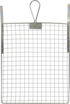 Abstreifgitter 26x30cm, Metall verzinkt mit Biegestreifen vorne