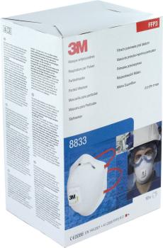 Preview: 3M-FFP3 R, 1 Stück im Beutel mit Ventil