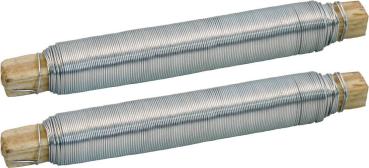 Blumenbindedraht verzinkt, 0,7mm x 40m, 100g, 2 Stück vorne