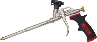 PU-Dosierpistole Metall Lite 2K-Griff, Nadel/Korb Antihaft. vorne