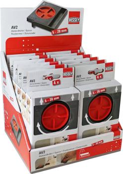 Preview: Wandabstandshalter Bessey AV2 verstellbar 5-20mm