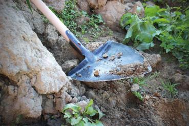 Preview: Bayer. Sandschaufel Größe 3, Rippe unten