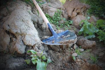 Preview: Bayer. Sandschaufel Größe 3, Rippe unten