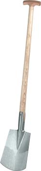 Bremer-Spaten, Eschen-T-Stiel 85cm, 270x180/210mm vorne