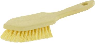 Stielbürste 27cm, Kranzbart spitzer Kopf, Kunststoffkörper vorne