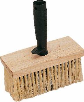 Deckenbürste 170x70 mm Kunstborsten dunkel,Holzkörper vorne