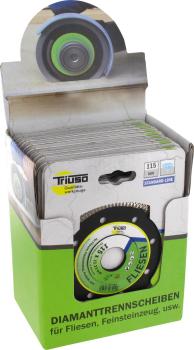 Preview: Diamant-Trennscheibe 115x1,2mm für Fliesen,Kacheln,Feinstein