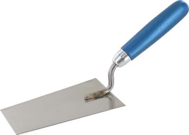 Berner Putzkelle 140 mm, Edelstahl vorne