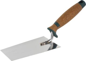 Berner Putzkelle 140mm, Serie Kork, rostfrei vorne