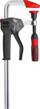 Einhandzwinge 300x100mm, 2K-Griff, Bessey vorne