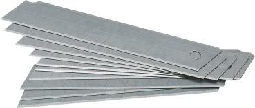 Abbrechklingen 10 Stück, 18mm breit, zu 24 Pack im Display vorne