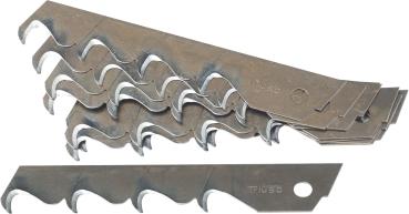 Abbrech-Hakenklingen 10 Stück 18mm, ohne SB vorne