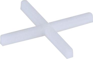 Fliesenkreuze 2,0mm, 500 Stück lange Schenkel, L=28mm vorne