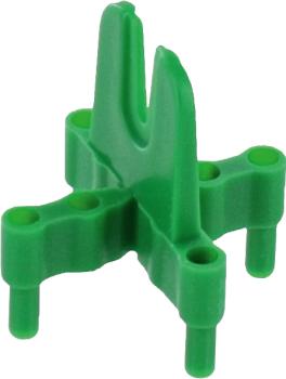 Fliesenkreuze 4 + 5 mm, blau 100 Stück, Kunststoff vorne