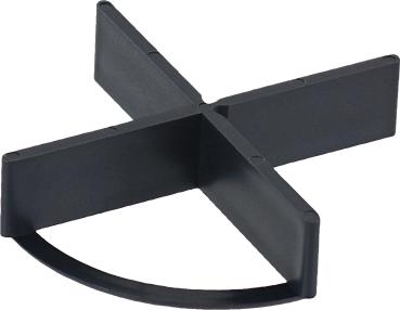 Preview: Fugenkreuze 2mm, 50x10mm Kunststoff, mit Steg, 100 St.