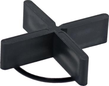 Preview: Fugenkreuze 5mm, 60x15mm Kunststoff, mit Steg, 100 St.