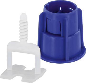 Nivelliersystem 2mm, 280-tlg. 200Gewindelaschen, 80Zughauben vorne