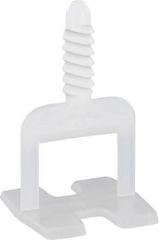 Gewindelaschen 2mm, 200 Stück im Beutel,Fliesenstärke 3-12mm vorne