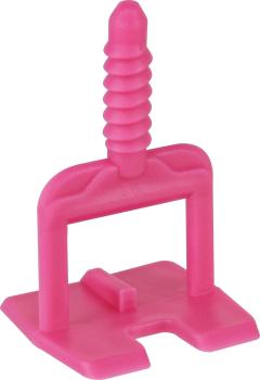 Preview: Gewindelaschen T-Stück 1mm, 200 St.Beutel,Fliesenst 3-12mm