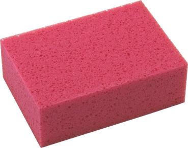 Fliesenleger-Schwamm, rot 165 x 115 x 60 mm vorne
