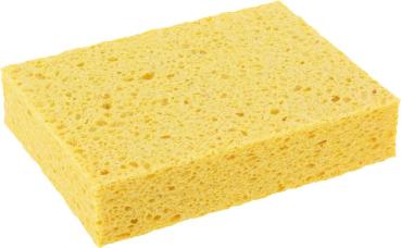 Viskose-Schwamm 150x110x40mm säurefest, extrem saugfähig vorne