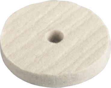 Filzpolierscheibe 75x10mm vorne