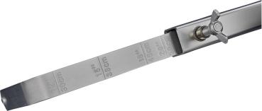 Preview: Halter für Bodenwalzen 30-61cm 8mm, mit Metallgriff