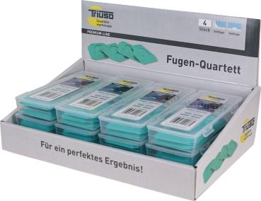 Preview: Fugenglätter Set 4 tlg Radien und Winkel