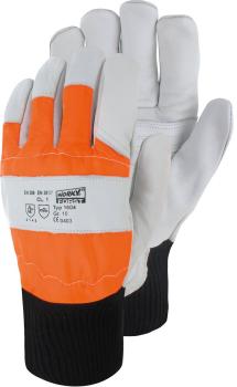 Schnittschutz, Forsthandschuh Gr. 10 vorne