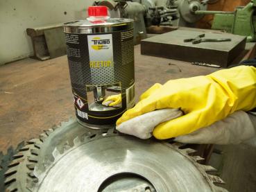 Preview: Gummihandschuh Gr.10, gelb reißfest, silikonfrei CE