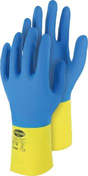 Naturlatex-Handschuh Gr.10 mit Neoprene-Überzug CE III, EN374 vorne