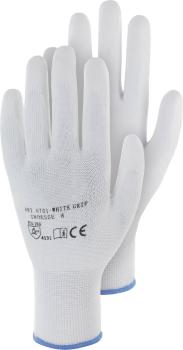 Feinstrickhandschuh Gr.10 1 Paar weiß mit SB-Karte vorne