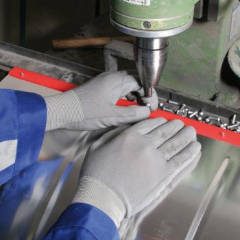 Preview: Feinstrickhandschuh Gr.7 Polyamid-Trägergewebe, EN388