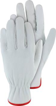 Fahrerhandschuh Nappaleder Gummizug EN420 CE I vorne