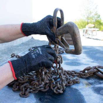 Preview: Leibwächter-Basalt Gr. 07 Nitril,verstärkt, Touch-Funkt.