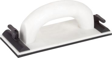 Handschleifer mit Klappver- schluß,9x24cm, Moosgummi-Belag vorne