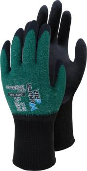 Wonder Grip Comfort Lite Gr.11 Grün, Latex, 1-fach getaucht vorne