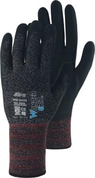 Wonder Grip Air Gr.8 grau, Nitrilbes., 360 atmungs. vorne