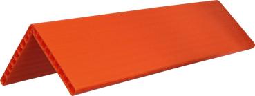 Kantenschutz 100cm, 190x190mm Kunststoff, orange vorne