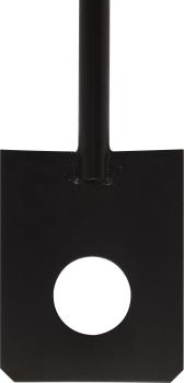 Preview: Kalkspaten mit Stahlrohrstiel 110 cm, Blatt 200 x 160 mm