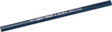 Bleikopierstift 24cm, blau oval 334, 100 Stück im Display vorne
