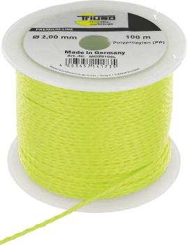 Leucht-Maurerschnur 1,7mm/50m Polyprop.,gelb-fluoreszierend vorne