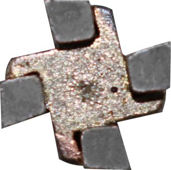 Preview: HM-Fugenfräser Durchm. 8mm mit Gewinde M14, 4-schneidig