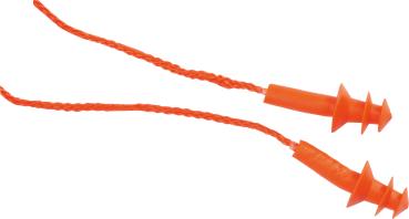Gehörschutzstöpsel, SNR = 25dB mit Sicherheitstrageband vorne