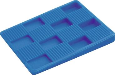 Kunststoffkeile 5,7x4,5cm, 20 Stück, zum Verlegen v.Parkett vorne