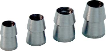 Ringkeilset 4 Stück, RK6,7,8,9 aus Stahl gedreht vorne