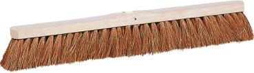 Werkstattbesen 40 cm, o. Stiel braune Kokosborsten vorne